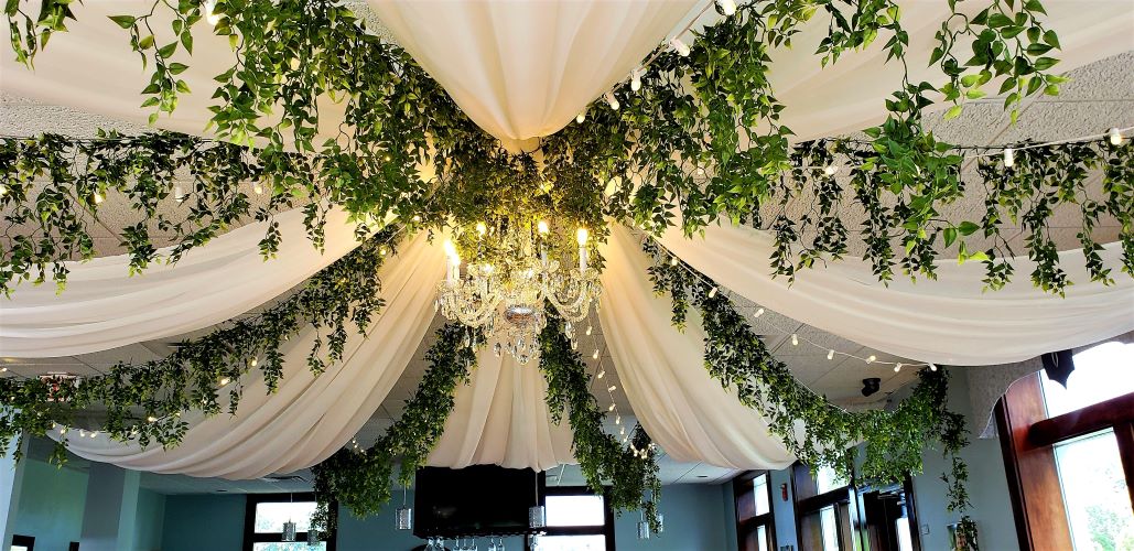CEILING_DRAPING_WITH_GREENERY